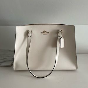 COACH Tatum Carryall Tote in Chalk